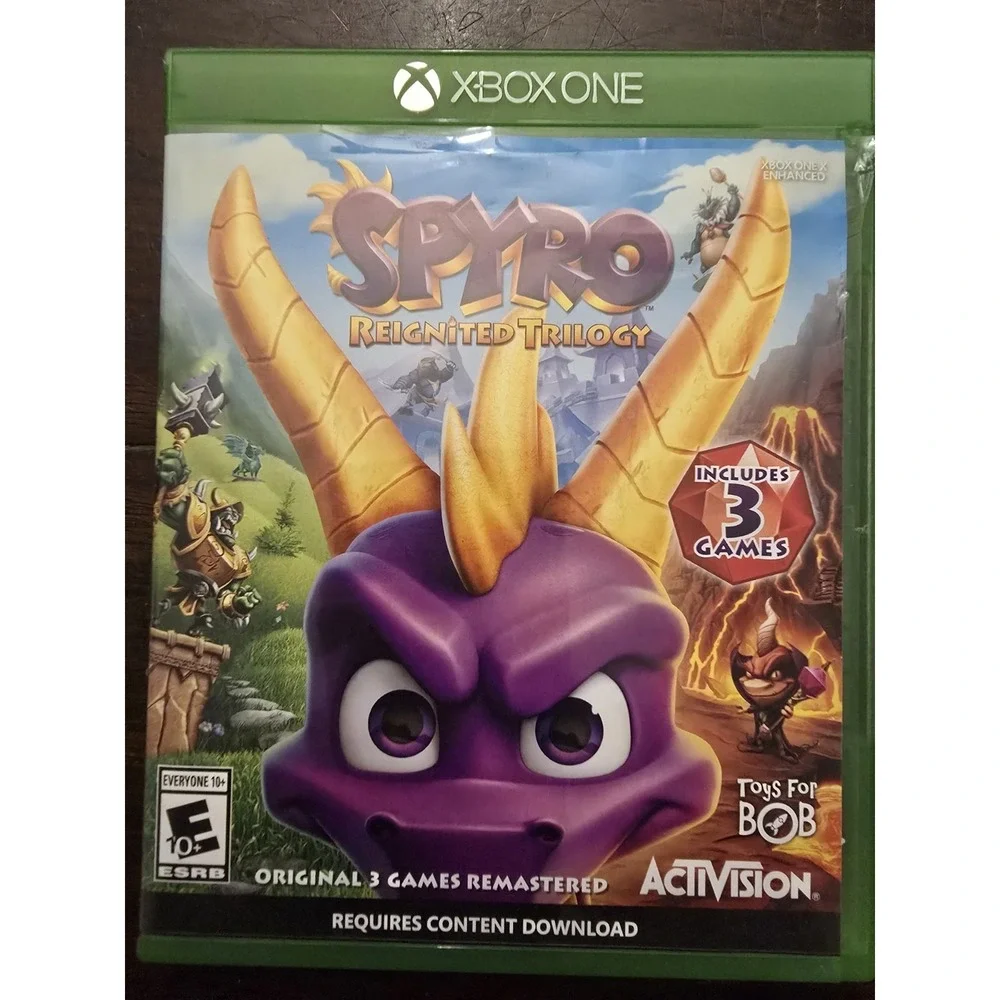 Spyro‎ Reignited Trilogy Video Game Microsoft Xbox One